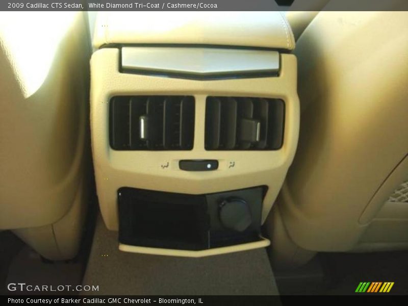 White Diamond Tri-Coat / Cashmere/Cocoa 2009 Cadillac CTS Sedan