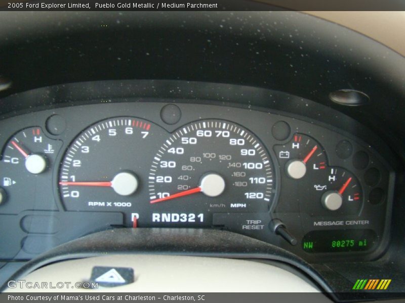 Pueblo Gold Metallic / Medium Parchment 2005 Ford Explorer Limited