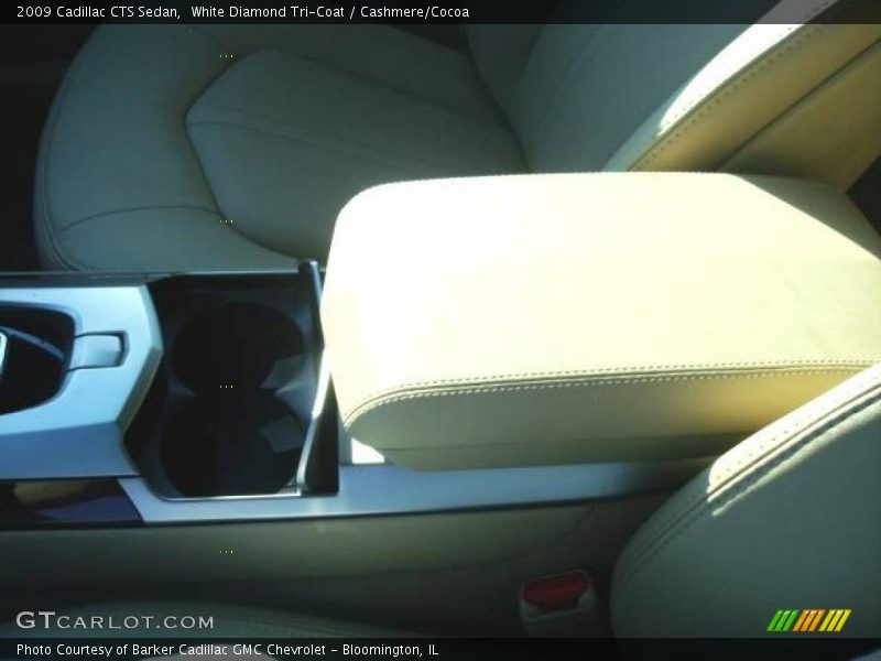 White Diamond Tri-Coat / Cashmere/Cocoa 2009 Cadillac CTS Sedan