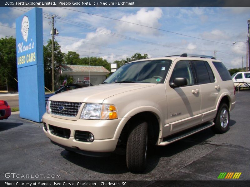 Pueblo Gold Metallic / Medium Parchment 2005 Ford Explorer Limited