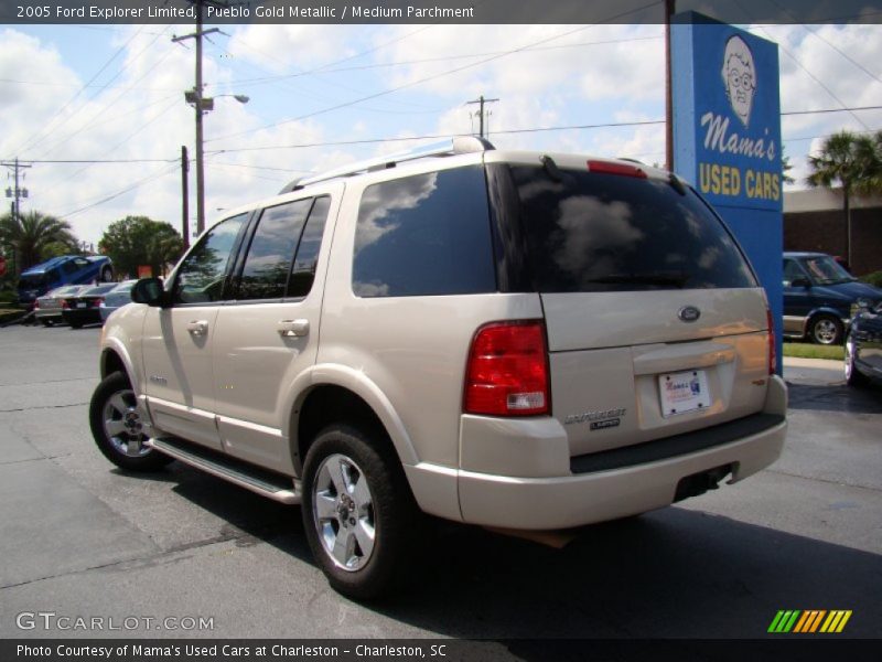 Pueblo Gold Metallic / Medium Parchment 2005 Ford Explorer Limited