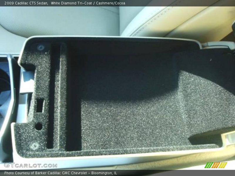 White Diamond Tri-Coat / Cashmere/Cocoa 2009 Cadillac CTS Sedan