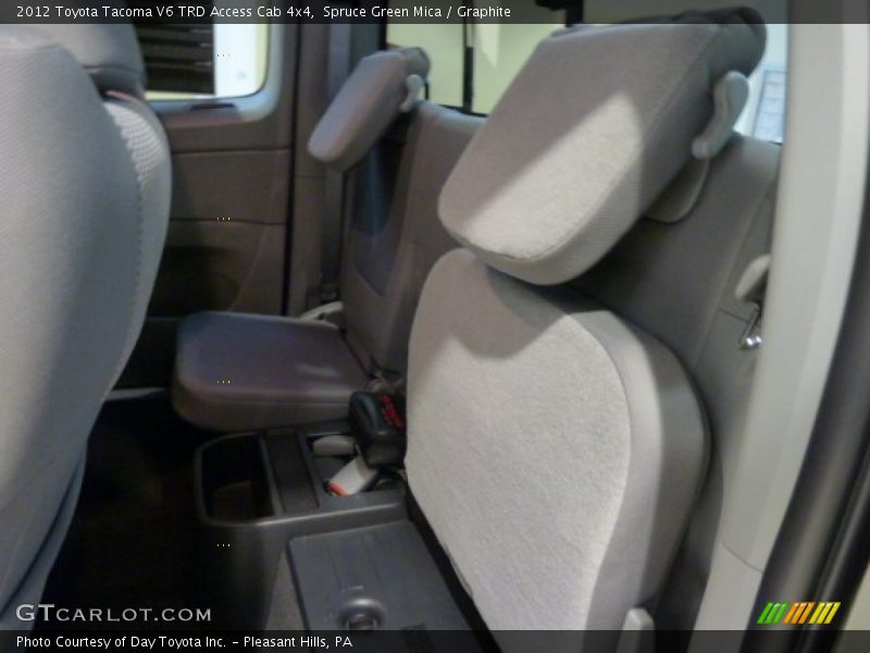 Spruce Green Mica / Graphite 2012 Toyota Tacoma V6 TRD Access Cab 4x4