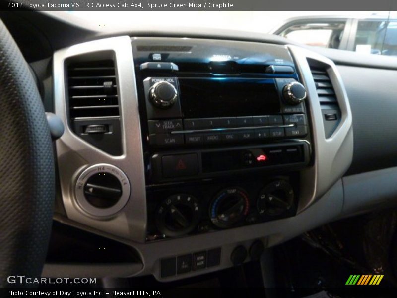 Spruce Green Mica / Graphite 2012 Toyota Tacoma V6 TRD Access Cab 4x4
