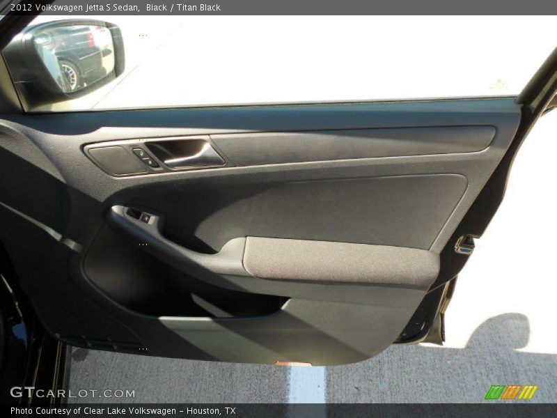 Black / Titan Black 2012 Volkswagen Jetta S Sedan