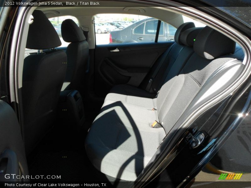 Black / Titan Black 2012 Volkswagen Jetta S Sedan