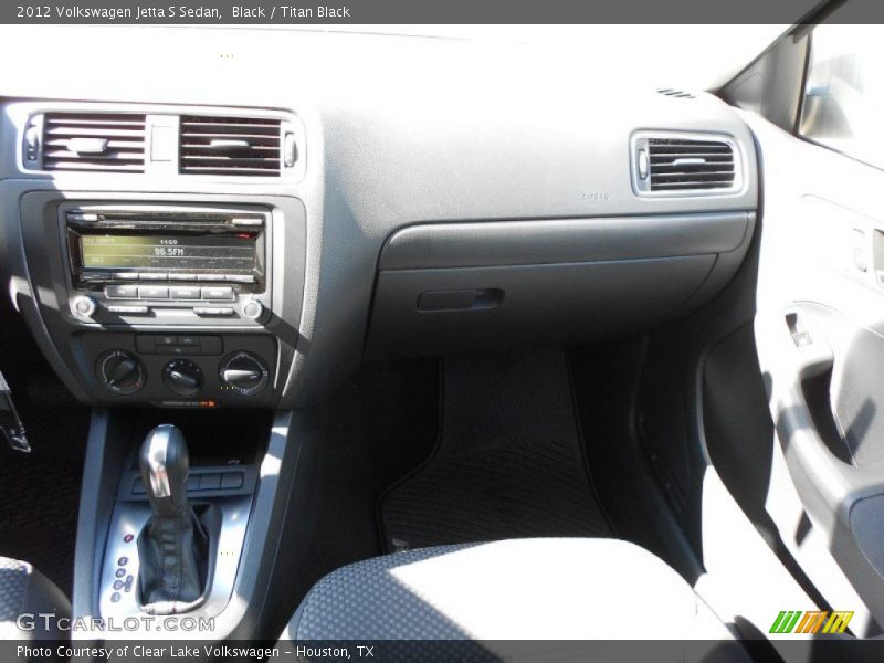 Black / Titan Black 2012 Volkswagen Jetta S Sedan