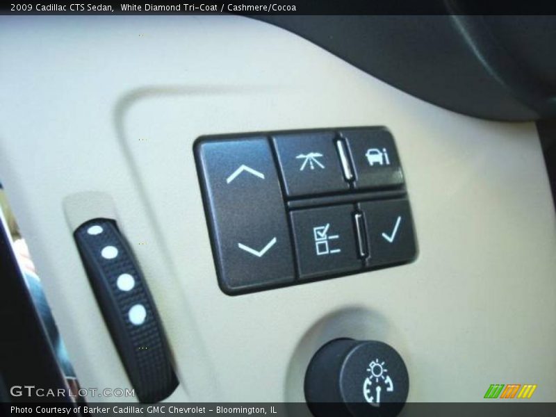 White Diamond Tri-Coat / Cashmere/Cocoa 2009 Cadillac CTS Sedan