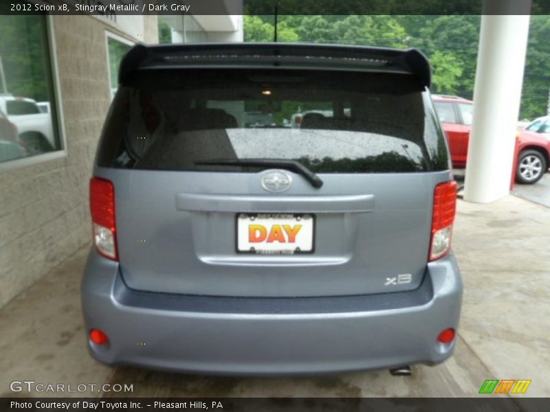 Stingray Metallic / Dark Gray 2012 Scion xB