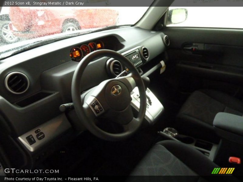 Stingray Metallic / Dark Gray 2012 Scion xB