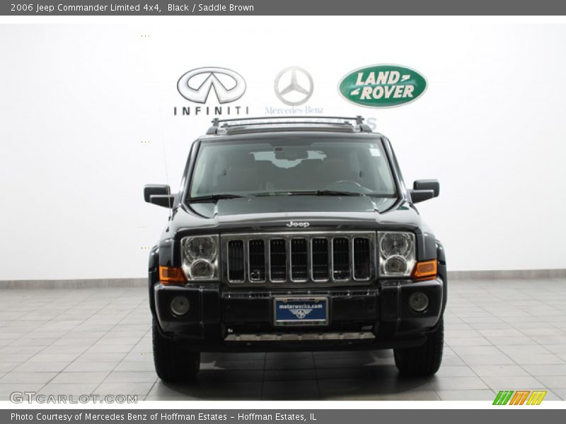 Black / Saddle Brown 2006 Jeep Commander Limited 4x4