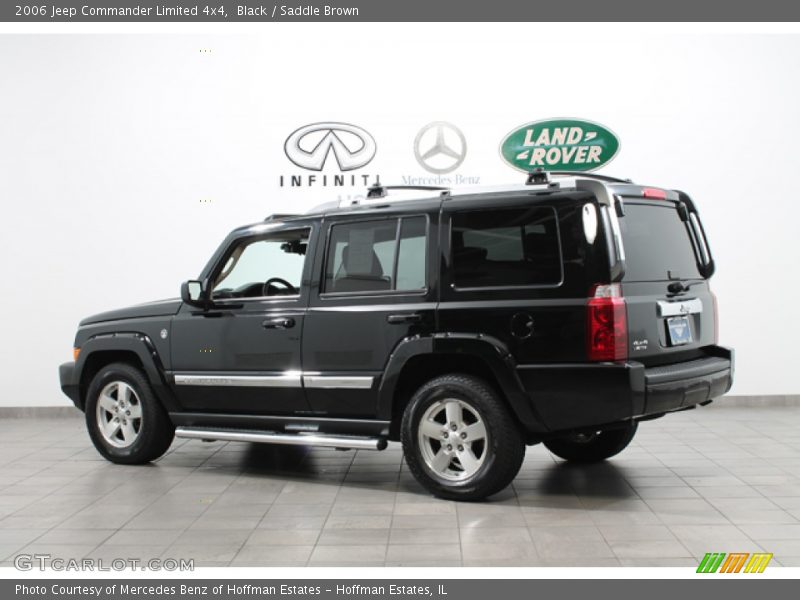 Black / Saddle Brown 2006 Jeep Commander Limited 4x4