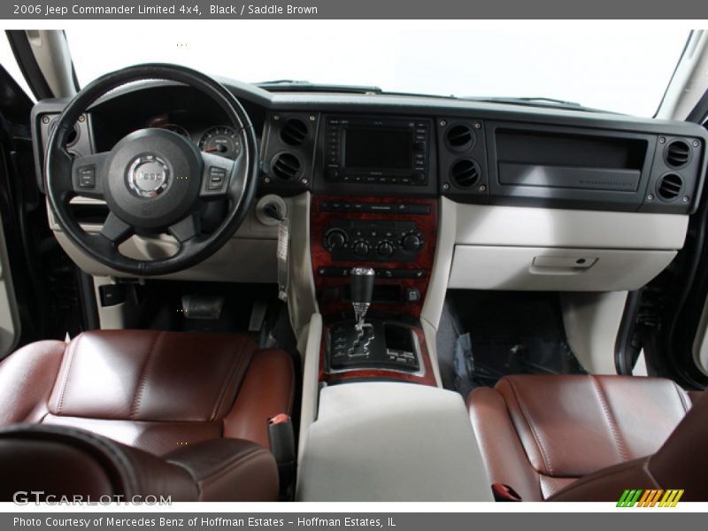 Black / Saddle Brown 2006 Jeep Commander Limited 4x4