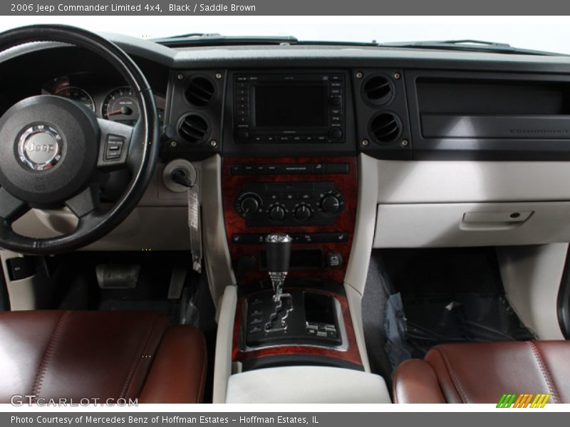 Black / Saddle Brown 2006 Jeep Commander Limited 4x4