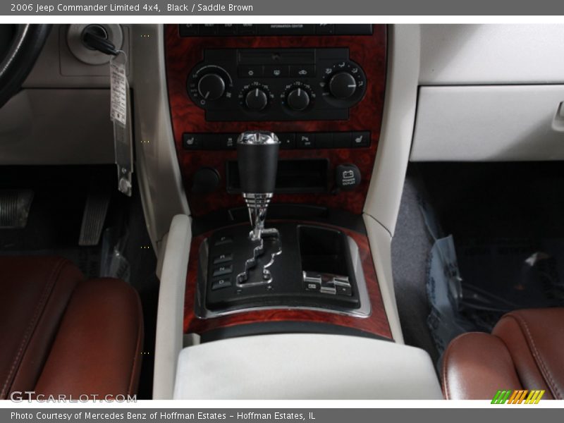Black / Saddle Brown 2006 Jeep Commander Limited 4x4