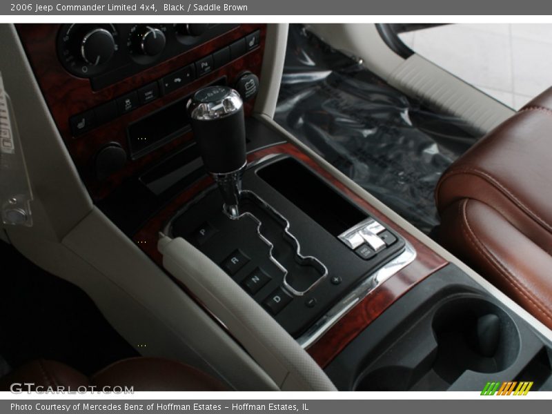Black / Saddle Brown 2006 Jeep Commander Limited 4x4