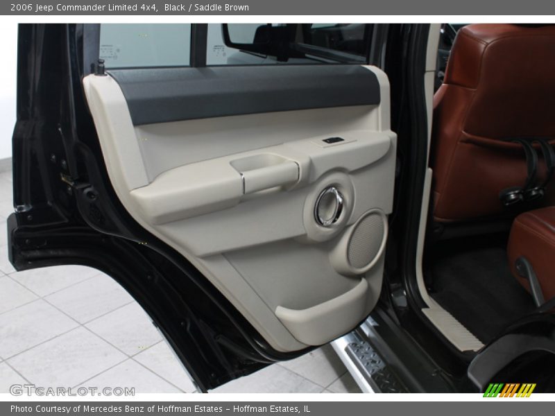 Black / Saddle Brown 2006 Jeep Commander Limited 4x4