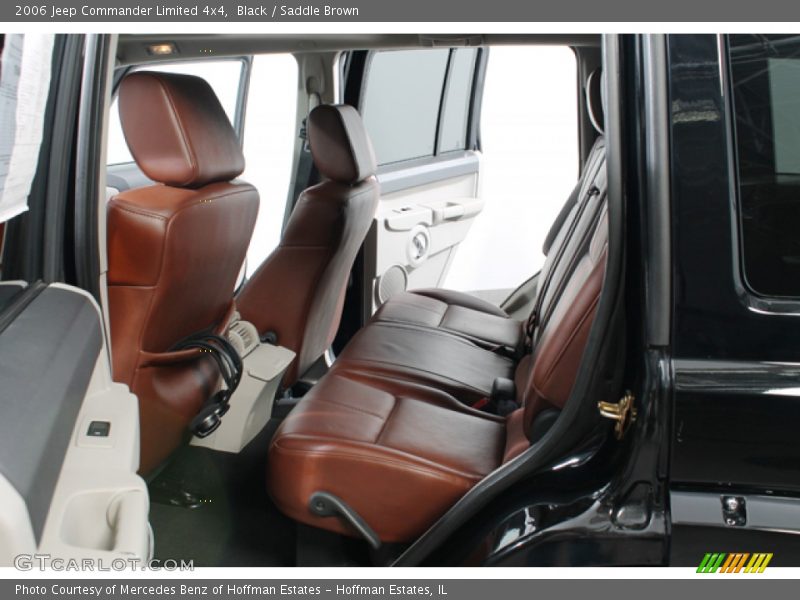 Black / Saddle Brown 2006 Jeep Commander Limited 4x4