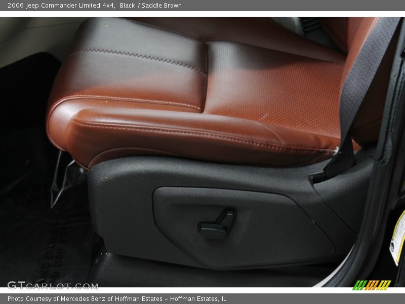 Black / Saddle Brown 2006 Jeep Commander Limited 4x4
