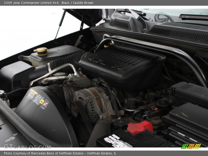 Black / Saddle Brown 2006 Jeep Commander Limited 4x4