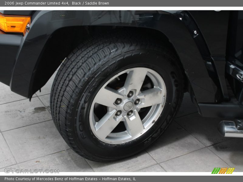 Black / Saddle Brown 2006 Jeep Commander Limited 4x4