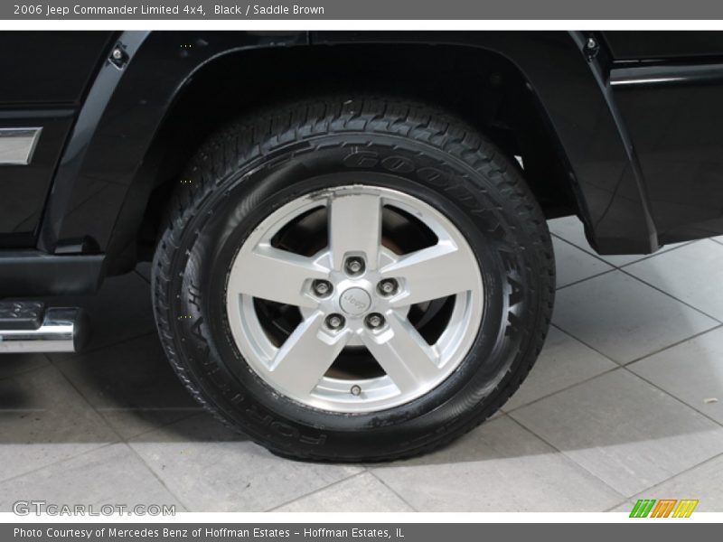 Black / Saddle Brown 2006 Jeep Commander Limited 4x4