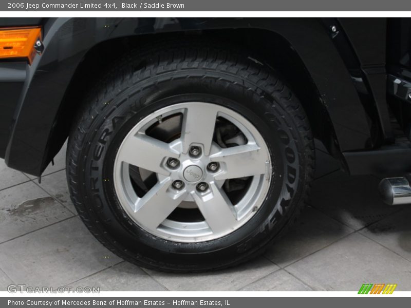 Black / Saddle Brown 2006 Jeep Commander Limited 4x4