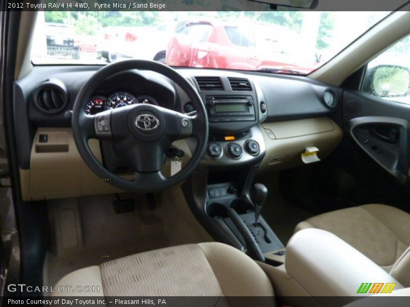 Pyrite Mica / Sand Beige 2012 Toyota RAV4 I4 4WD