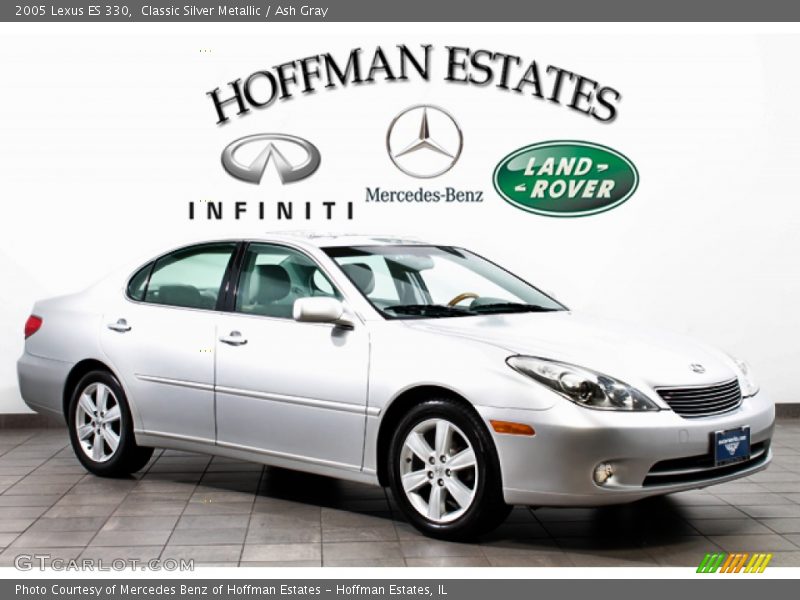 Classic Silver Metallic / Ash Gray 2005 Lexus ES 330