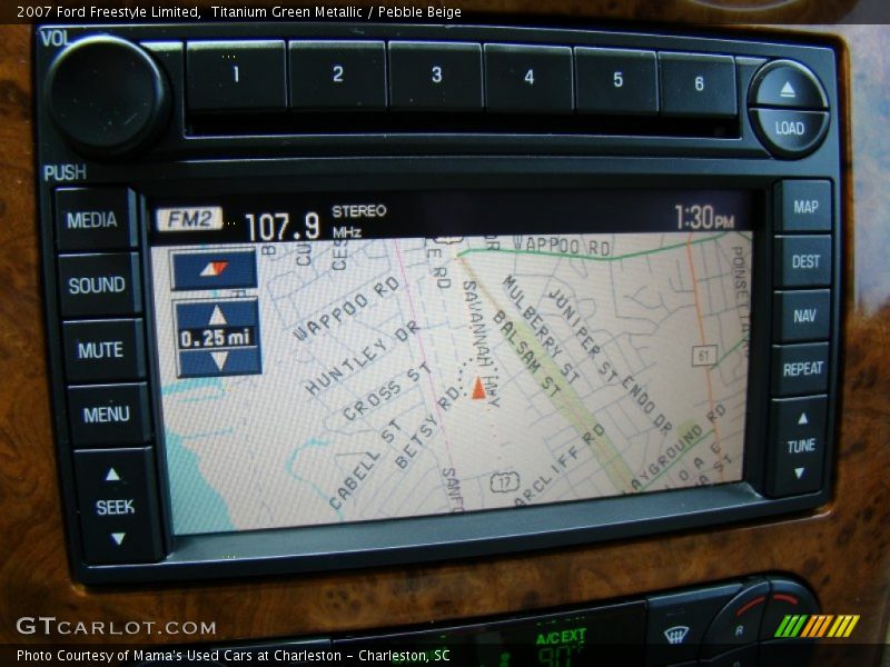 Titanium Green Metallic / Pebble Beige 2007 Ford Freestyle Limited