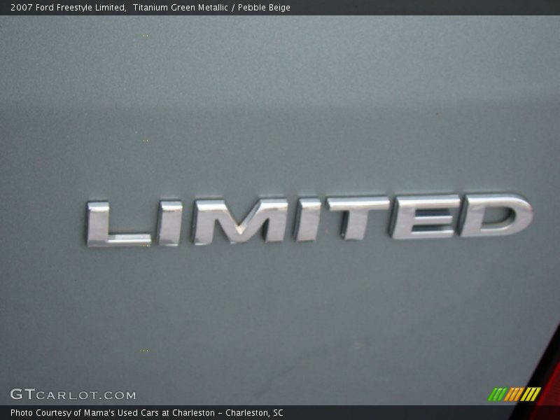 Titanium Green Metallic / Pebble Beige 2007 Ford Freestyle Limited