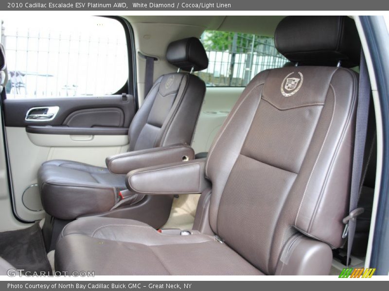 Rear Seat of 2010 Escalade ESV Platinum AWD