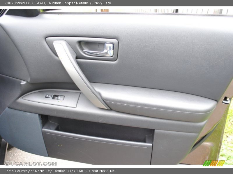 Autumn Copper Metallic / Brick/Black 2007 Infiniti FX 35 AWD