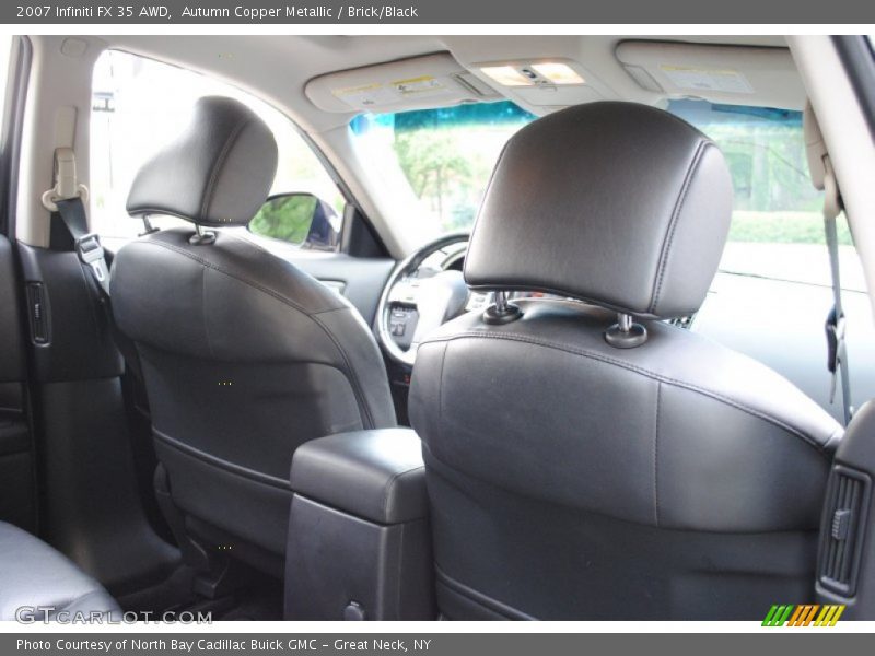 Autumn Copper Metallic / Brick/Black 2007 Infiniti FX 35 AWD