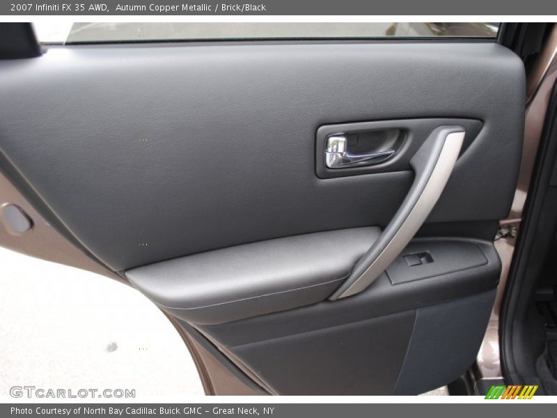 Autumn Copper Metallic / Brick/Black 2007 Infiniti FX 35 AWD