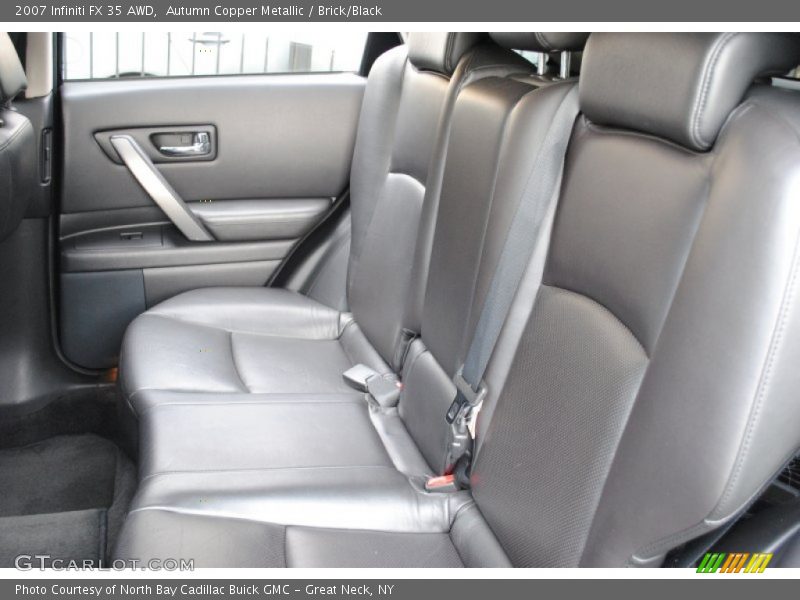 Autumn Copper Metallic / Brick/Black 2007 Infiniti FX 35 AWD