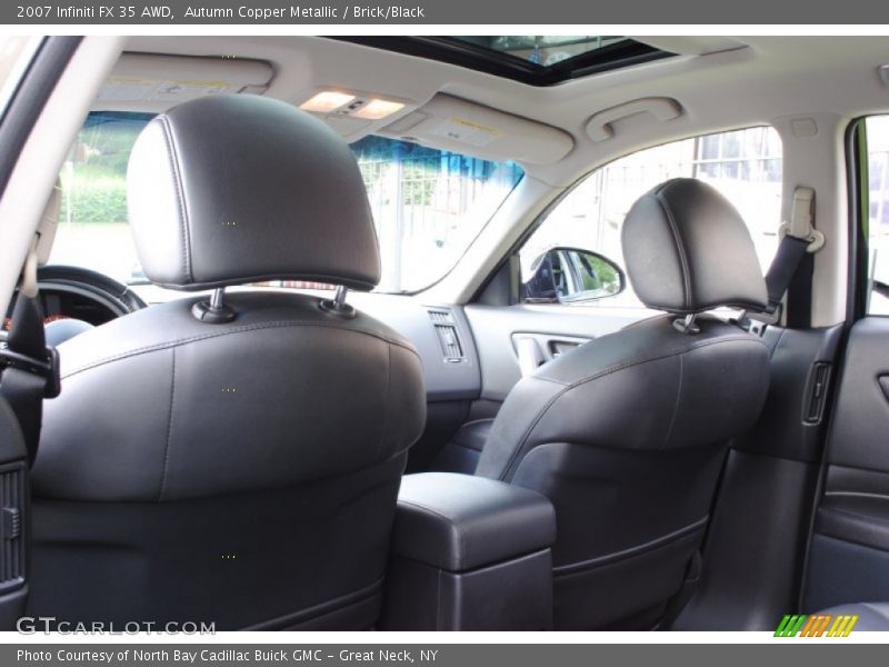 Autumn Copper Metallic / Brick/Black 2007 Infiniti FX 35 AWD