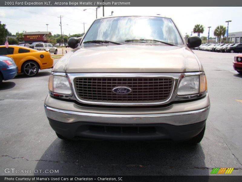 Arizona Beige Metallic / Medium Parchment 2001 Ford Expedition XLT