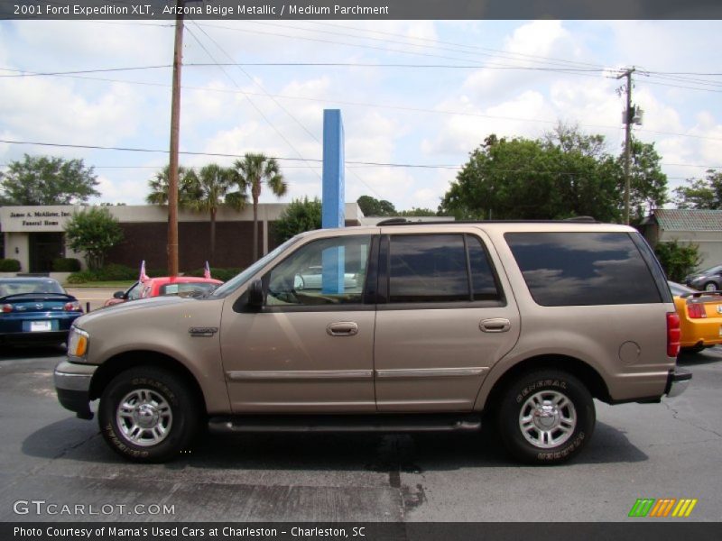 Arizona Beige Metallic / Medium Parchment 2001 Ford Expedition XLT