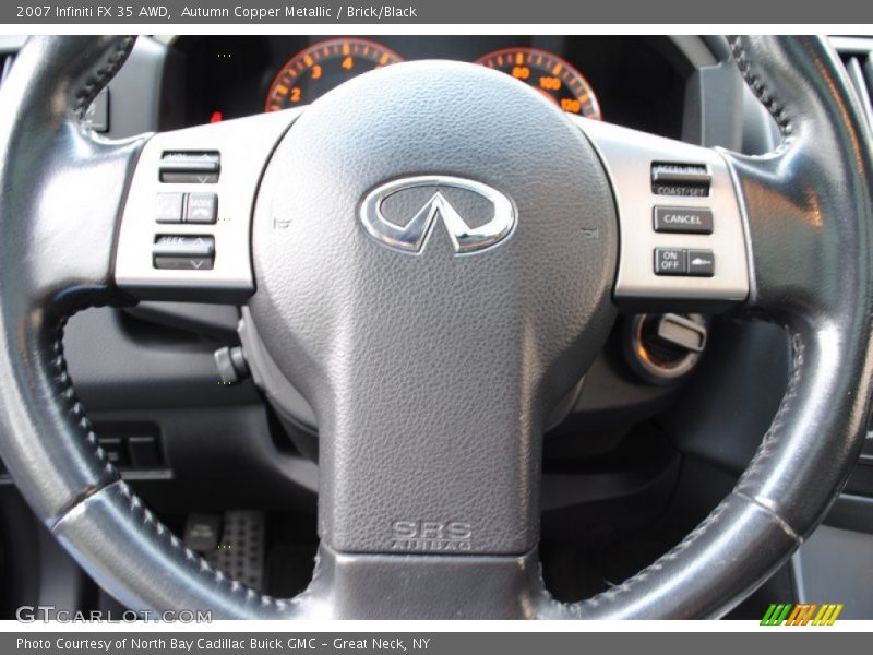 Autumn Copper Metallic / Brick/Black 2007 Infiniti FX 35 AWD