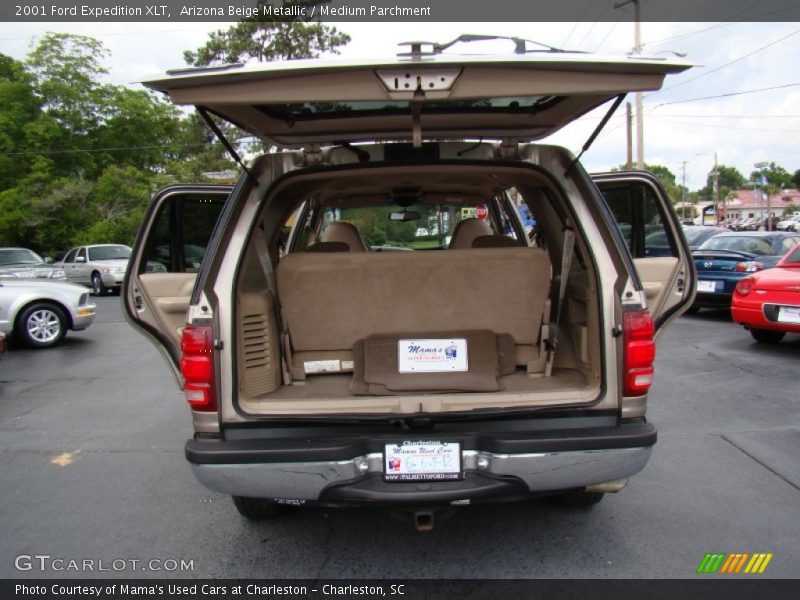 Arizona Beige Metallic / Medium Parchment 2001 Ford Expedition XLT