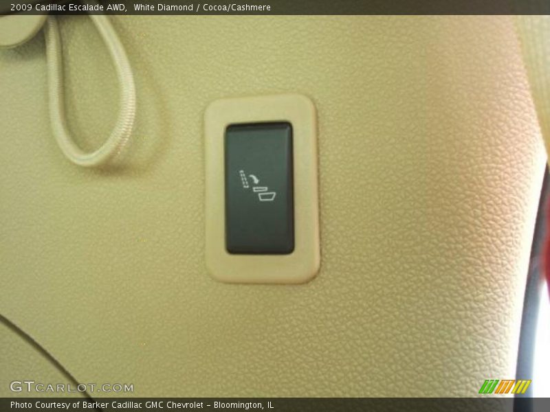 White Diamond / Cocoa/Cashmere 2009 Cadillac Escalade AWD