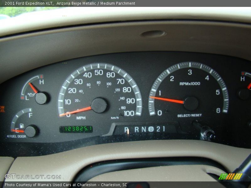 Arizona Beige Metallic / Medium Parchment 2001 Ford Expedition XLT
