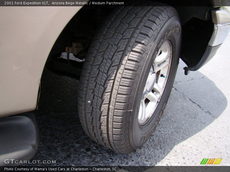 Arizona Beige Metallic / Medium Parchment 2001 Ford Expedition XLT