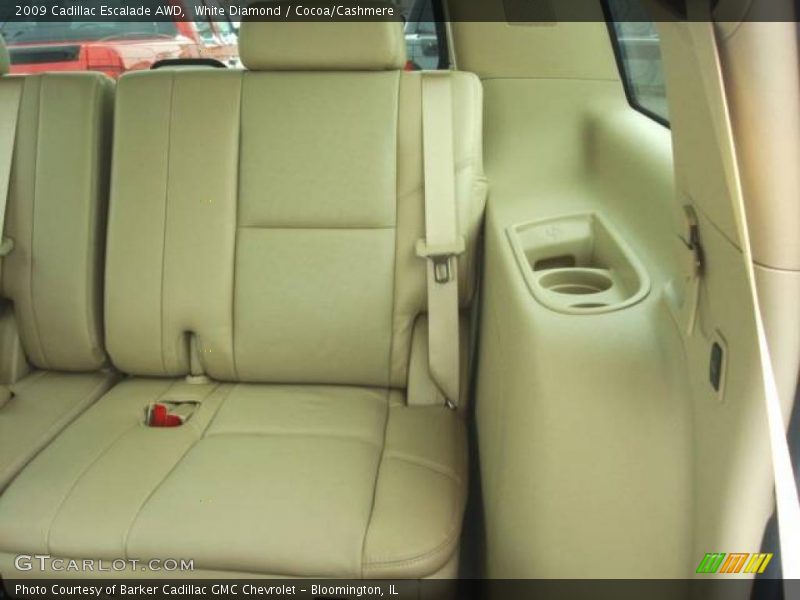 White Diamond / Cocoa/Cashmere 2009 Cadillac Escalade AWD