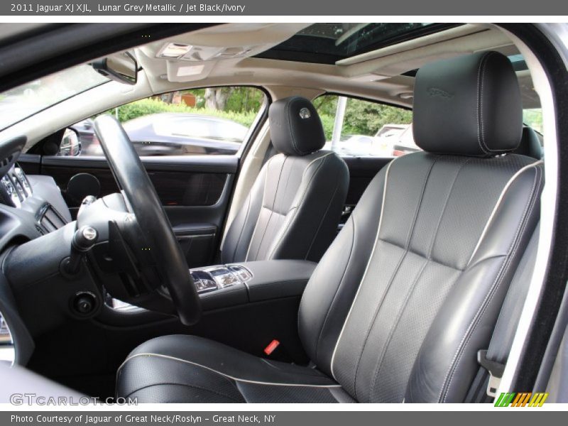  2011 XJ XJL Jet Black/Ivory Interior