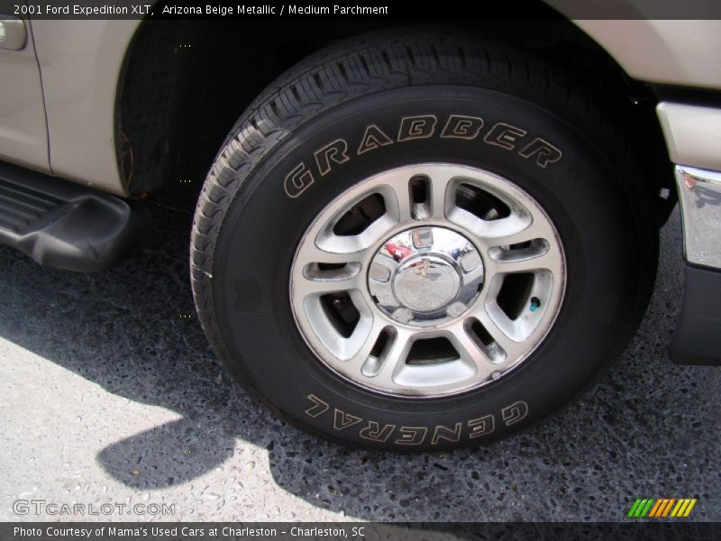 Arizona Beige Metallic / Medium Parchment 2001 Ford Expedition XLT