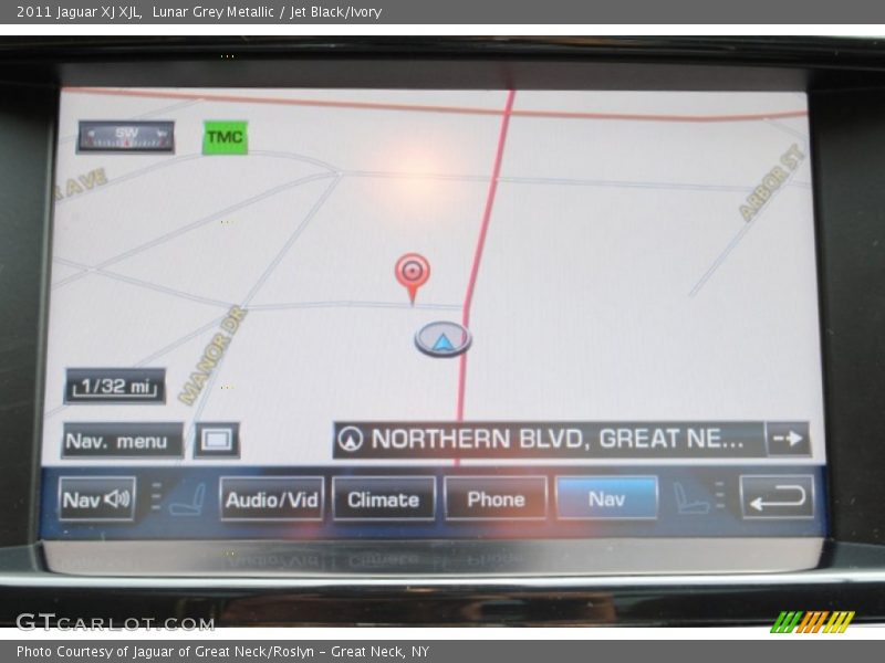 Navigation of 2011 XJ XJL