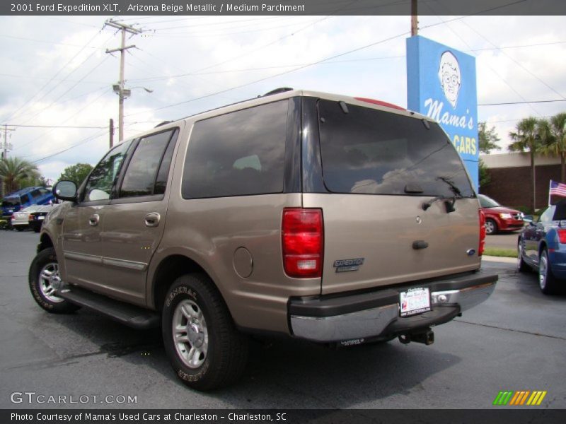 Arizona Beige Metallic / Medium Parchment 2001 Ford Expedition XLT