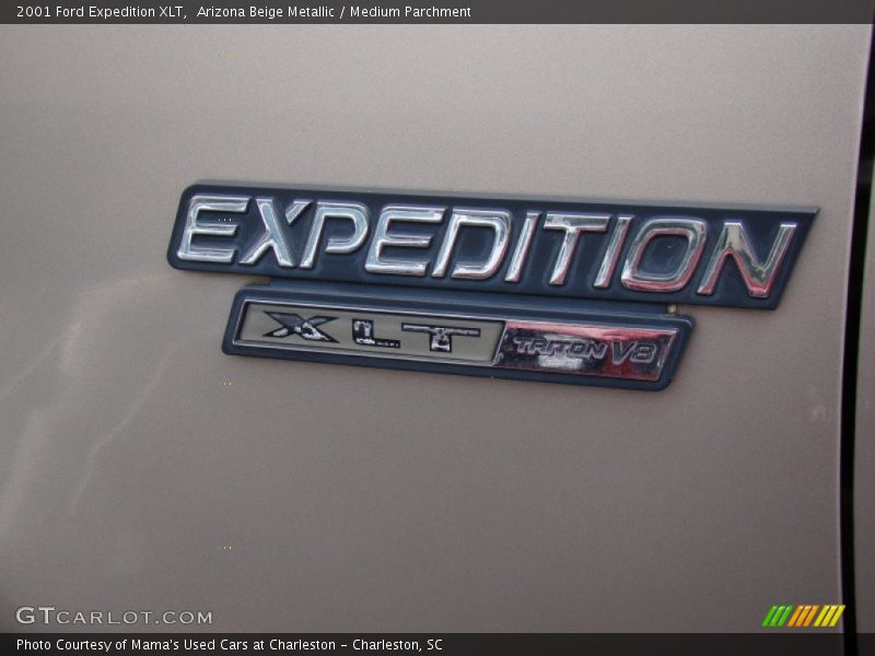 Arizona Beige Metallic / Medium Parchment 2001 Ford Expedition XLT